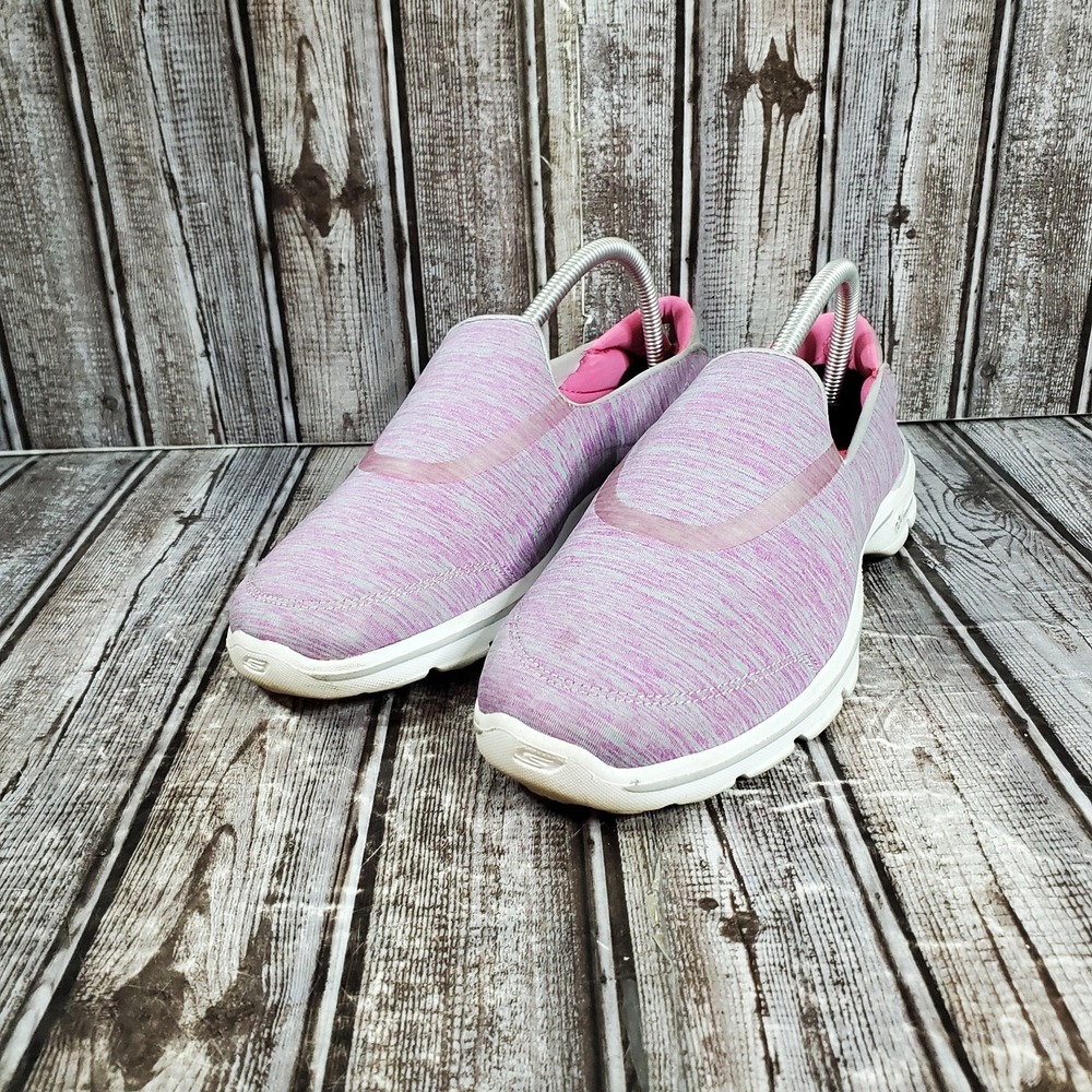 Skechers Women's Gowalk 3 Slip-On Comfort Shoes Purple Size 9.5